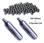 300 Balines De Acero 4.5mm + 2 Garrafas De Co2 Promoción