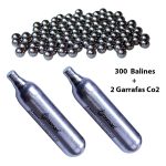 300 Balines De Acero 4.5mm + 2 Garrafas De Co2 Promoción