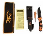 Cuchillo Browning Supervivencia Silbato Pedernal Camping - Imagen 2