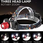 Foco Minero Cabeza Led Headlight Linterna 15000 Lumens - Imagen 5