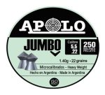 Chumbos Apolo Jumbo Cal 5.5mm X 250un Chumbera .22 Pcp - Imagen 2