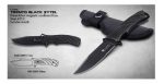 Cuchillo Trento Comando Black Zytel Tactico Negro - Imagen 3
