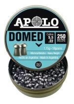 Chumbos Apolo Domed 5,5 Microcalibrados 18 Grains - Imagen 2