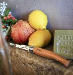 Navaja Opinel N. 12 Fileteador Inoxidable Haya Francia - Imagen 2