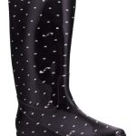 Bota Lluvia Urbana Estampada Pvc Varios Talles Impermeable