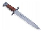 Cuchillo Bayoneta Ak47 Para Caza Estocada Acero Inoxidable - Imagen 2