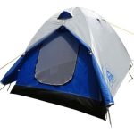 Carpa Igloo Con Sobretecho 4/5 Personas Impermeable Camping