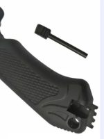 Cuchillo Columbia Supervivencia Con Pedernal Vaina Plastica - Imagen 5