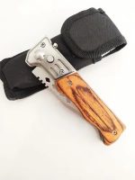 Navaja Tactica Madera Sevillana De Bolsillo Automática - Imagen 2