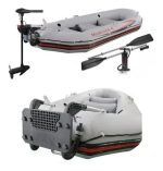 Bote Inflable Intex Mariner 4 Personas Pesca Caza Paseo Agua - Imagen 4
