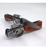 Navaja Escopeta Automatica C/linterna Sevillana Madera - Imagen 2