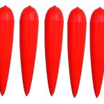 Boya Zanahoria Ideal Para Pejerrey 7 Cm Pack X 5 Unidades