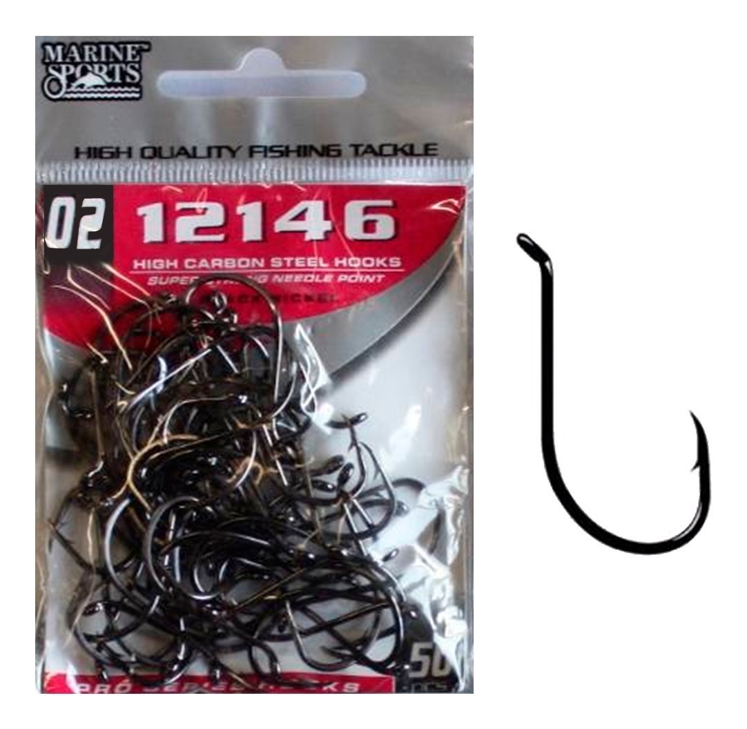 D_822529-MLU32031084582_082019-F.jpg Anzuelo Marine Sport Ideal Para Playa. Corbina N°02 X 50 Uni - Imagen 1