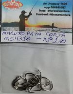 Anzuelo Maruto Pata Corta 1/0 Rio Costa Brotola Corvina - Imagen 2