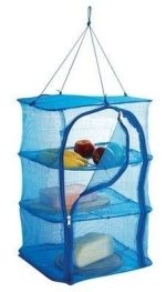 Fiambrera Plegable De Nylon Azúl 40x40x50 - Imagen 3