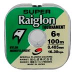 Tanza Nylon Monofilamento Super Raiglon 0.285 Mm Fluor - Imagen 2