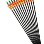 Flecha Punta Intercambiable Fibra De Vidrio Caza Arqueria