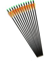 Flecha Punta Intercambiable Fibra De Vidrio Caza Arqueria