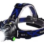 Linterna Minero Led T6 5w Sensor De Movimiento Gran Aventura