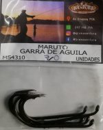 Anzuelo Maruto Garra De Aguila N°7/0 X 10 Uni Bronce Pesca - Imagen 2