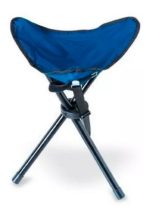 Banco Plegable De 3 Patas Ideal Para Pesca, Camping 60 Kg - Imagen 3