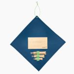 Kit De Cocina Opinel Nomade 3 Navajas, Tabla Y Paño - Imagen 4