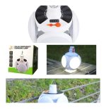 Luz Lampara Solar Led Recargable Para Camping Carpa U Hogar - Imagen 3