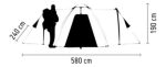 Carpa Iglu 8 Personas Klimber Maurice 2 Dormitorios Camping - Imagen 7