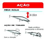 Señuelo Rey Do Rio Marine Sport 95 Ideal Tararira Dorado - Imagen 5