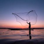 Atarraya Pesca 3.6 Diámetro 1.8m Alto Red Redonda Gran Aven - Imagen 3