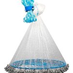 Atarraya Pesca 3.6 Diámetro 1.8m Alto Red Redonda Gran Aven