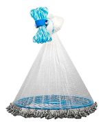 Atarraya Pesca 3.6 Diámetro 1.8m Alto Red Redonda Gran Aven