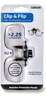 Lupas Para Lentes 2x Manos Libres Clip And Flip Carson - Imagen 5
