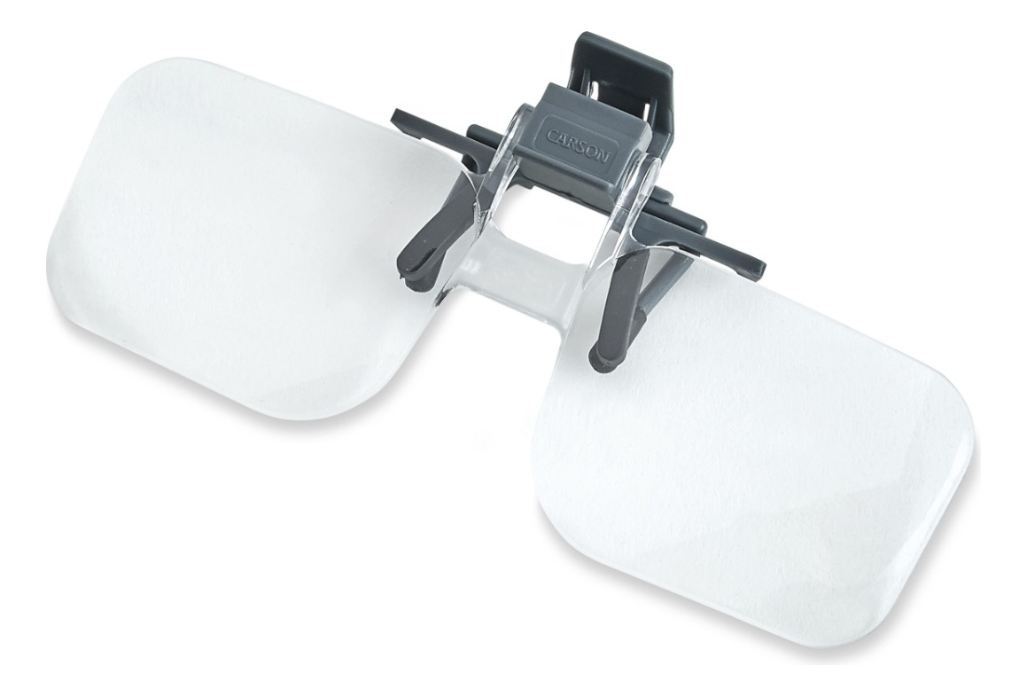 D_900568-MLU69639217484_052023-F.jpg Lupas Para Lentes 2x Manos Libres Clip And Flip Carson - Imagen 1