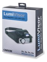 Lentes Lupa Carson Manos Libres Visera 4 Aumentos Trabajo - Imagen 6