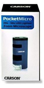 Microscopio Porfesional De Bolsillo Aumento 20x-60x Carson - Imagen 5