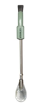 Bombilla Stanley Clasica Original Verde Y Negra Acero Inox - Imagen 2