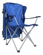 Silla De Camping Con Posabrazos Vaso Y Techo Impermeable - Imagen 2