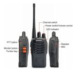 2 Handys Wlkie Talkie Radio Seguridad Comunicacion Rango 4km - Imagen 3