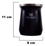 Mate Stanley Original Acero Inoxidable Negro Doble Pared - Imagen 7
