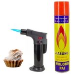 Soplete Reposteria Flambeador + Garrafa De Gas Recarga