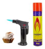 Soplete Reposteria Flambeador + Garrafa De Gas Recarga