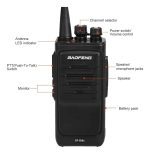 2 Handys Wlkie Talkie Radio Seguridad Comunicacion Rango 4km - Imagen 2