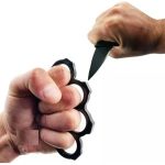 Piña Americana Profesional + Cuchillo Navaja Táctico Tarjeta