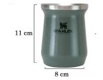 Mate Stanley Original Acero Inoxidable Negro Doble Pared - Imagen 15