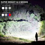 Foco Recargable Led Luz Panel Solar Linterna Caza - Imagen 2