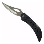 Navaja Táctica Militar Stainles Negra Supervivencia Filo