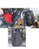 Mochila Para Moto Rígida Antichoque Impermeable Aerodinamica - Imagen 6