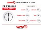 Mira Telescopica Gamo Md 4-12 X 44 Ao - Imagen 3