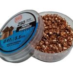 Chumbos Orbea 5,5mm X 250 Unid Punta Diamente Cobre Caza